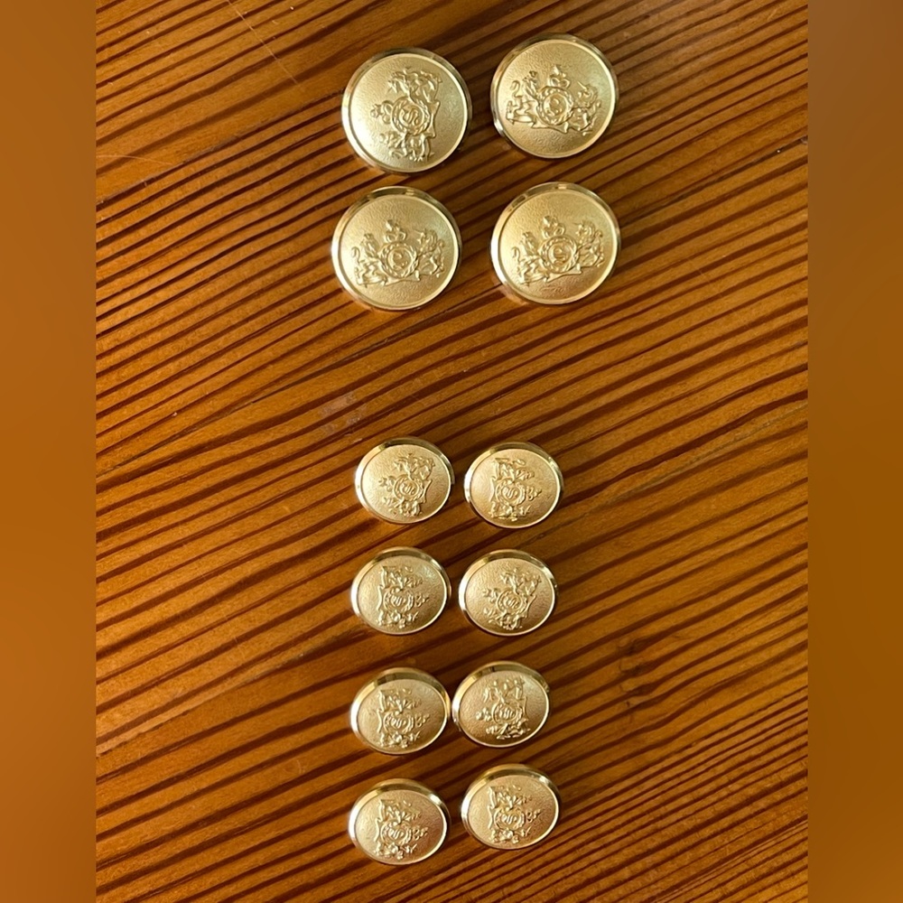 Army Military Coat Buttons